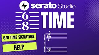 6/8 Time Signature in Serato Studio #seratostudio