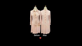 Saved! 1960’s dress restoration.