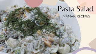 Easy and Fast Pasta Salad - Persian Macaroni salad