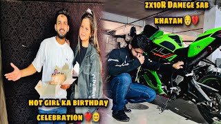 Hot KTM Girl Ke Birthday Pe Ye Kya Hogya 💔😔 || Zx10R Kharab Hogyi || Sab Khatam 💔😌||