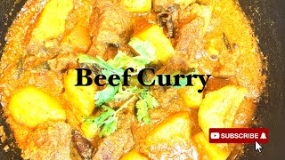 How to cook Beef Curry with my Homemade curry powder with Coconut Milk.