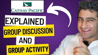 Cathay Pacific  Group Discussion Round/ Group Activity/ Important Video