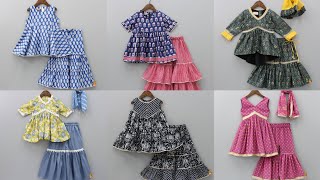 Comfortable lawn cotton baby frock designs 2024 for summers/baby girl frock designs