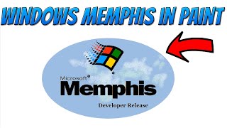 How to Draw Windows 2000, Memphis, Neptune In MS Paint (Tutorial) Realistic Unreleased Versions