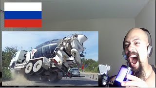 First Time Reacting to АМЕРИКАНЦЕВ на смешные видео из России / Иностранцы реагируют | Funny Videos