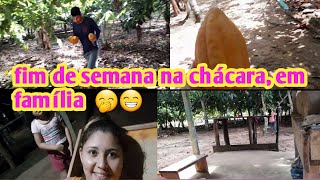 vlog-dia de passeio , fomos para chácara