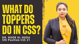 What do Toppers Write in CSS Paper? Theories,Dawn | Dr. Noor ul Huda | 5th Position CSS | 700+ Marks