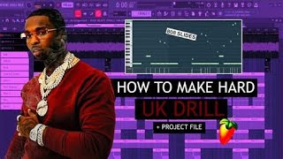 Como hacer un BEAT de DRILL en 4 Minutos en FL Studio - Haciendo una Pista de Trap Drill