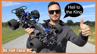 The worlds first built roll race RC 3s-8s Traxxas Slash 4X4