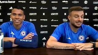 Martin Anselmi y Kevin Mier Cruz Azul vs Mazatlán Leagues Cup 2024