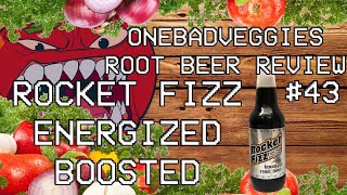 One Bad Veggies Root Beer Review #43 - Rocket Fizz Energized Boosted