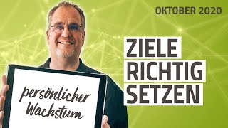 Ziele und Persönlichkeitsentwicklung: Was willst du wirklich, wirklich, wirklich? | 2020