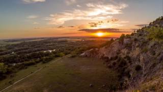 Sunset over Weitov lom - timelapse gopro hero5 (4k)