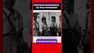 Warszawa Powstanie. Dlaczego wybuchło? #shorts