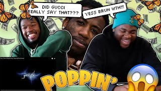 REACTING TO GUCCI MANE & BIGWALKDOG - POPPIN [Official Video]| COASTAL BUSTAS