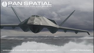 ARGONAS Ground-Effect Aircraft - next-generation "Caspian Sea Monster" - First Look