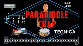 PARADIDDLE TRAP   -SNARE Drum TECHNIC- by Rafa Navarro