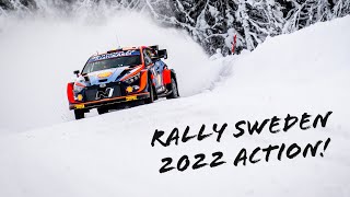 Rally Sweden Action! ❄️💨 VLOG Part 1 📹