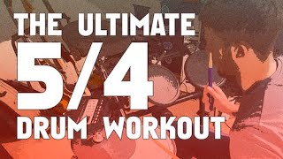 Ultimate 5/4 Follow Along Practice For Drums