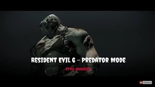 Resident Evil 6 PS4 - Predator Mode Match #1 : Steel Beast