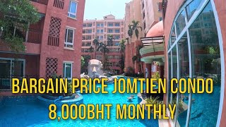 BARGAIN JOMTIEN PATTAYA CONDO APARTMENT Seven Seas Resort 8,000BHT Monthly *Details In Description*