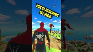 IRON MAN VS SPIDER-MAN VR #vr #virtualreality #spiderman #gaming