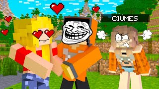 TROLLEI minha CRUSH fazendo CIÚMES no Minecraft!! ‹ LOBINHO ›