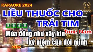 Liều Thuốc Cho Trái Tim Karaoke Tone Nam Beat Chuẩn Âm Thanh Live Cực Đỉnh | Sinh Nguyễn Karaoke