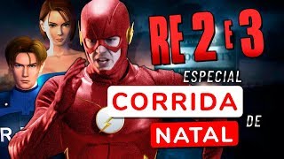 CORRIDA DE NATAL!! Quem é o mais rápido? // RESIDENT EVIL 2 E 3