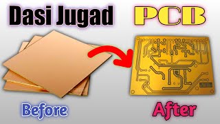 how to make pcb at home in hindi | pcb circuit kaise banaye | desi jugad pcb #Mr_Avi