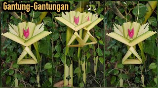 CARA MEMBUAT GANTUNG GANTUNGAN BALI