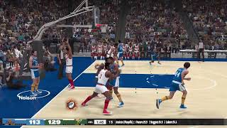 Milwaukee Bucks 70-71 vs Los Angeles Lakers 64-65 (GOAT Tournament/Losers Bracket)