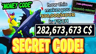 Fisch HIDDEN Admin Codes for Unlimited MONEY! Roblox *SECRET*