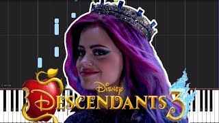 Queen Of Mean - Descendants 3 [Synthesia Piano Tutorial]