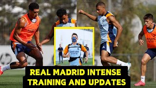 Real Madrid training, injury and suspension news Vs Real Valladolid