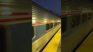 Vermonter (NY-Vermont) arriving Northampton, MA #train #northampton #massachusetts