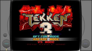 TEKKEN 3 PlayStation [1997] PC Perfect Emulation Original Graphics