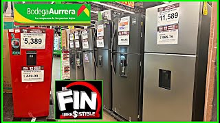 ‼️REFRIGERADORES CON DESCUENTO 🤑 APROVECHA EL FIN IRRESISTIBLE EN BODEGA AURRERÁ 🤑💚‼️