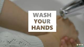 Kind reminder to wash your hands | Evolution Orthodontics