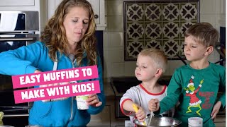 Easy, Healthy Zucchini Muffins to Make with Kids!