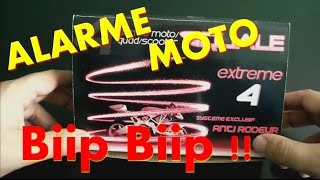 Unboxing Alarme Moto Squale Extreme 4