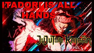 ITADORI IS ALL HANDS ! In jujutsu kaisen cursed clash.