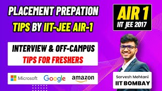 Final year Placement roadmap by IIT JEE AIR-1