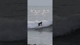 Surfing a Single Fin #shorts #surfing