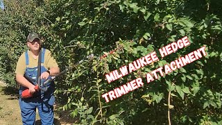 Is this Milwaukee hedge trimmer attachment worth buying?  Watch and see for yourself