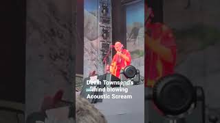 Devin Townsend's mind blowing Acoustic Scream🔥🔥🔥 #shorts #short #music #metal