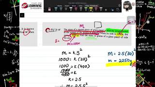 Y9 Maths D (Lesson 14) - Chap 4.2 Direct Variations