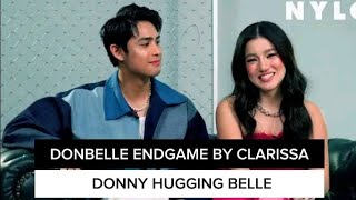 DONNY HUGGING BELLE✨