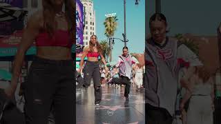 FMS at Hollywood Blvd!! #24kmagic #flashmob #dancers #influencers #shorts #foryou  #dance