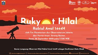 Rukyat Hilal Rabiul Awal 1444 H